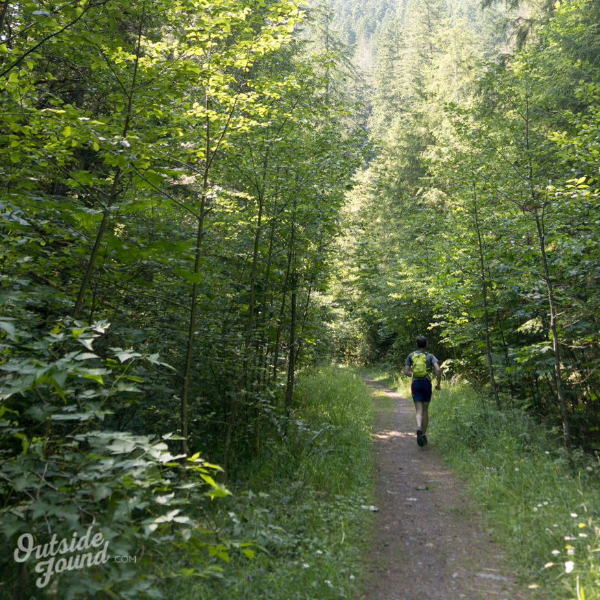 Outside Found | Running on Dosewallips Road
